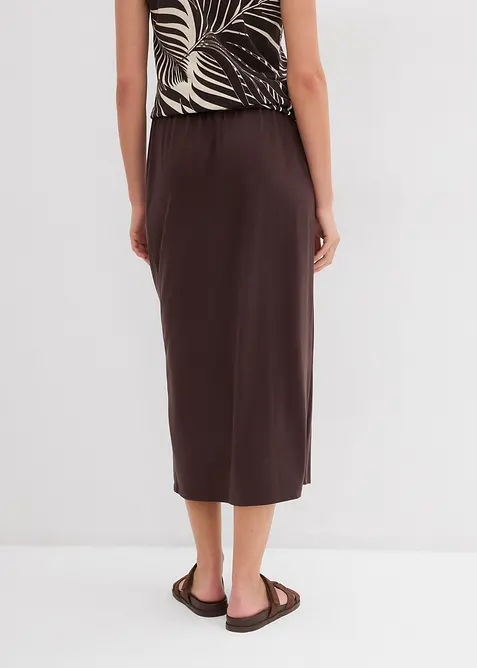 Jerseykjol med bekväm midja, bonprix