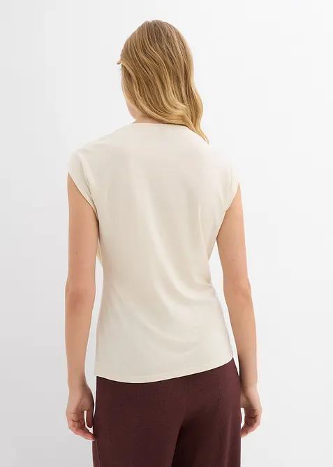 Topp i omlottlook,  av viskosmix med mjukt fall, bonprix