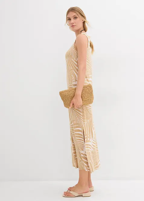 Jerseyklänning av viskosmix med mjukt fall, bonprix