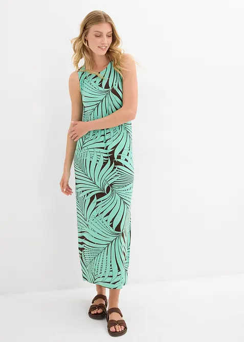 Jerseyklänning av viskosmix med mjukt fall, bonprix