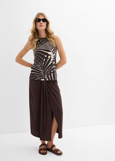 &Auml;rml&ouml;s topp med sidslitsar, bonprix