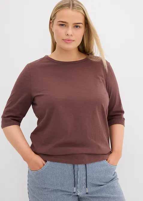 T-shirt i ren ekologisk bomull (2-pack), bonprix