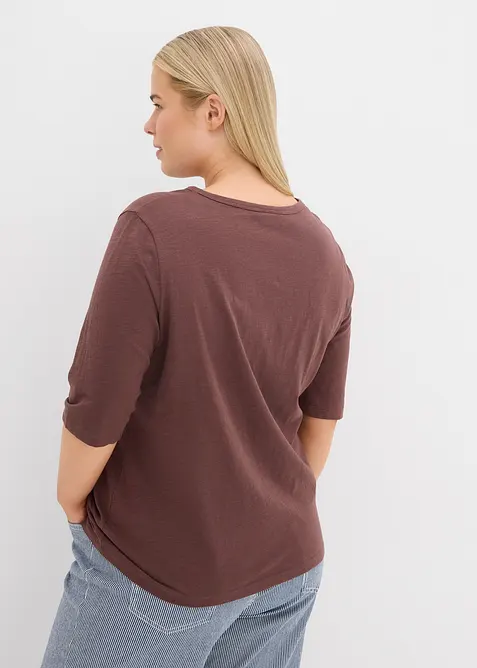 T-shirt i ren ekologisk bomull (2-pack), bonprix