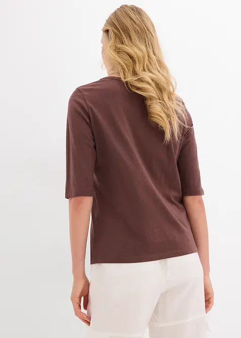 T-shirt i ren ekologisk bomull (2-pack), bonprix