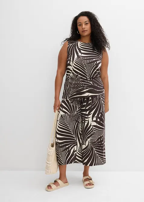 Culotter i mjuk viskosmix, bonprix