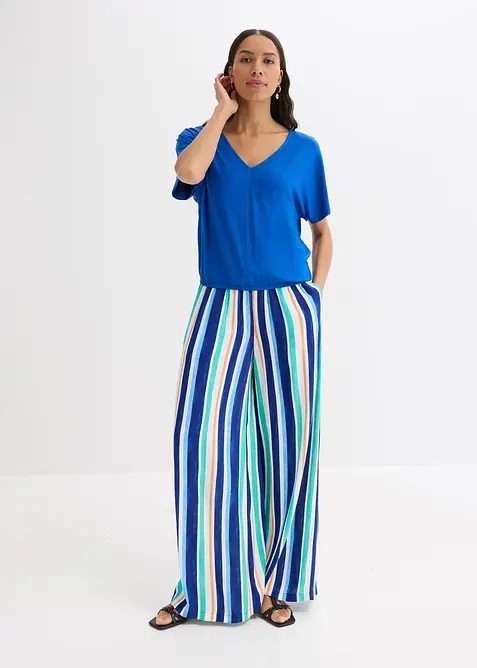 Oversizetopp i mjuk viskosmix, bonprix