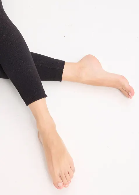 Sömlösa leggings med jeanslook och kraftigt formande effekt, bonprix