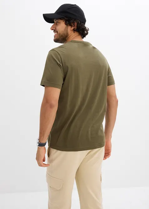 V-ringad T-shirt (3-pack), bonprix