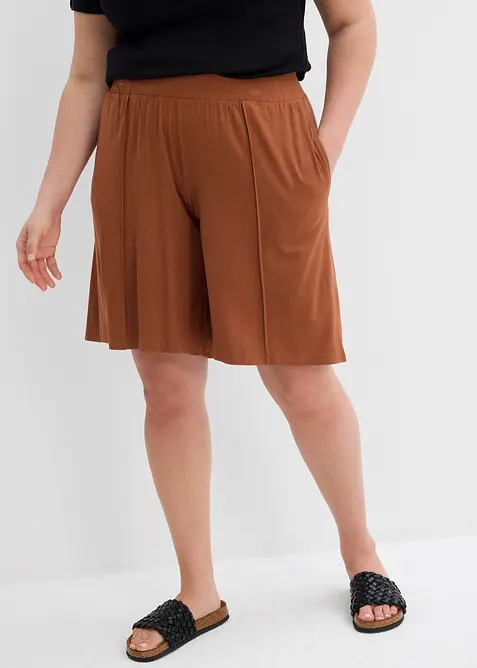 Jerseyshorts med bekväm midja, bonprix