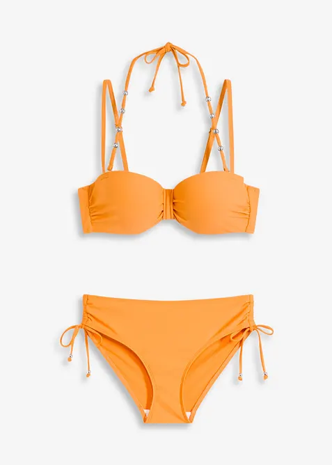 Bygelbikini (2 delar) med extra halterneck-band, bonprix