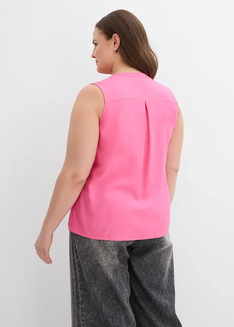 Bluslinne av viskos med mjukt fall, bonprix