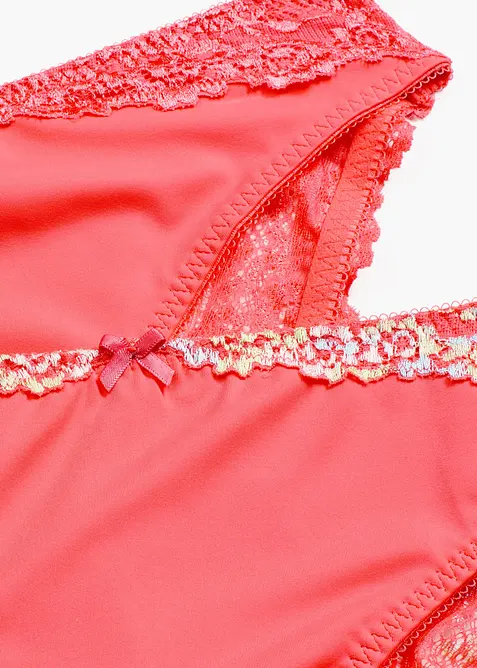 Trosa med sirlig spets (2-pack), bonprix