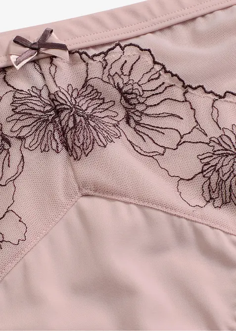 Maxitrosa med diskret broderi, bonprix