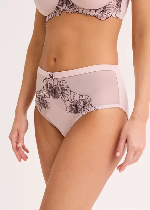 Maxitrosa med diskret broderi, bonprix