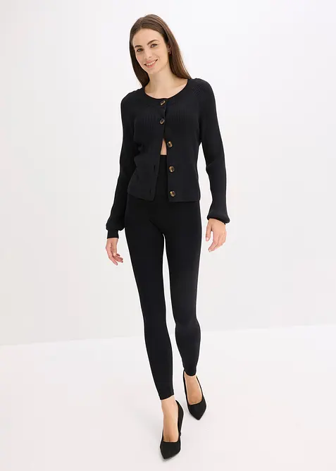 Sömlösa leggings med formande effekt, bonprix