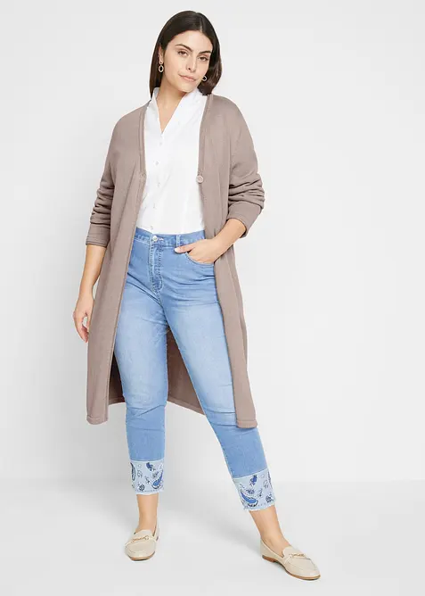 Slim Fit Jeans Mid Waist, Stretch, bonprix