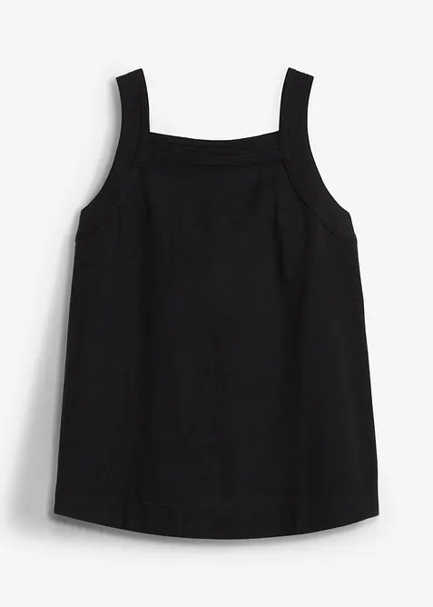 Blustopp med knytdetalj bak, av viskosmix, bonprix