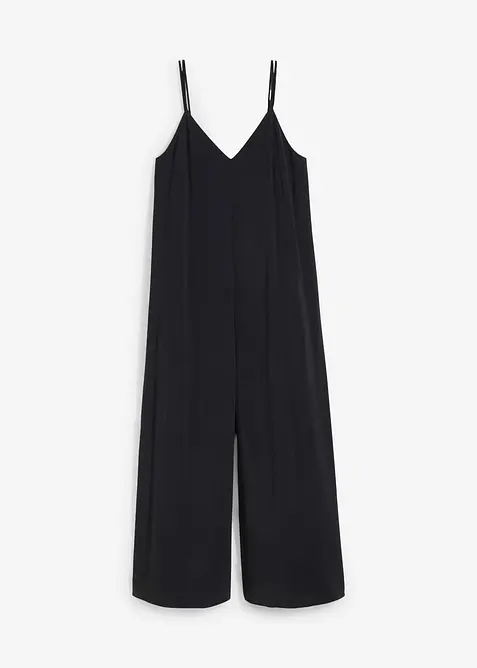 Jumpsuit i viskosmix med justerbara axelband, bonprix