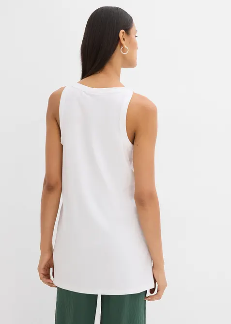 Linne av elastisk bomullsmix, bonprix