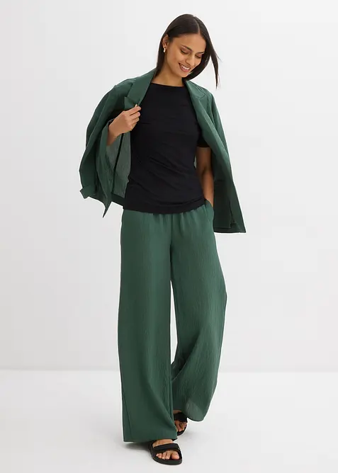 T-shirt av fintrådig viskos, bonprix