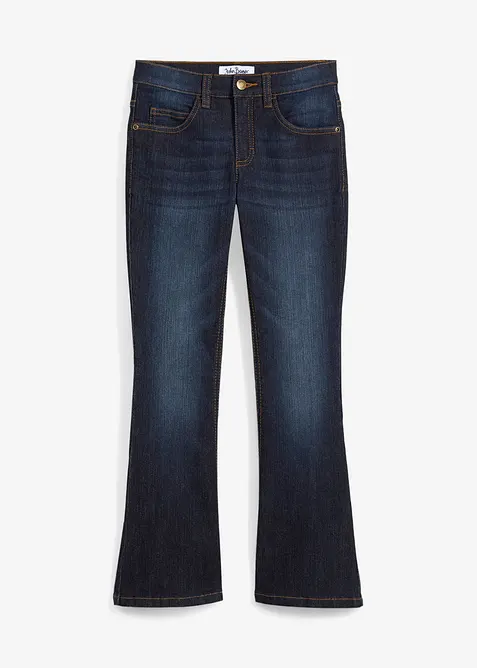 Flared Jeans Mid Waist f&ouml;r barn, bonprix