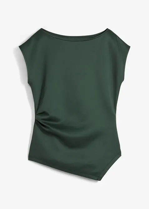 Asymmetriskt linne av skön stabil trikå, bonprix