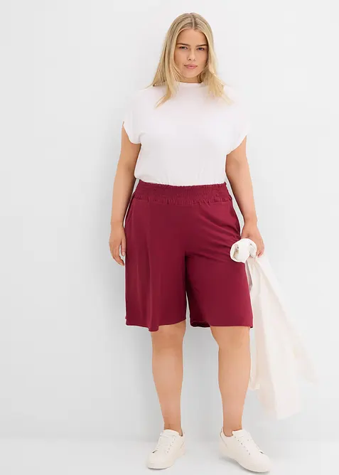 Vida jerseyshorts av viskosmix, bonprix