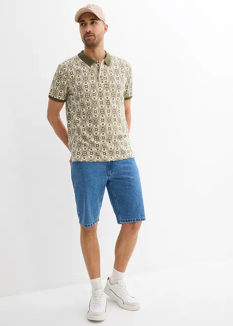 Pikétröja av ekologisk bomull, bonprix