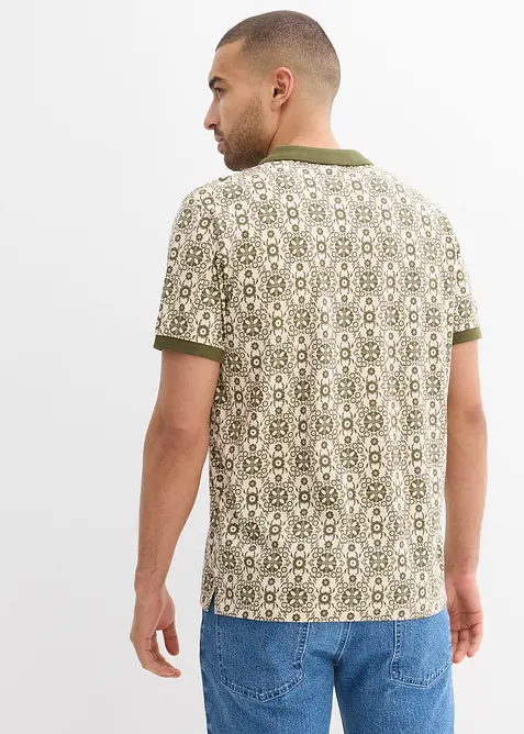 Pikétröja av ekologisk bomull, bonprix