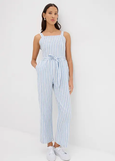 Jumpsuit av ren bomull, bonprix