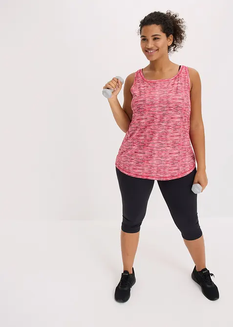 Snabbtorkande sportlinne med brottarrygg, bonprix