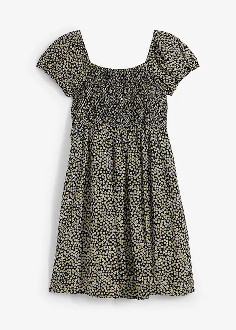 Miniklänning i följsam viskos, bonprix