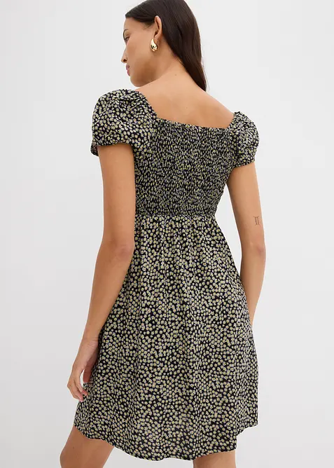 Miniklänning i följsam viskos, bonprix