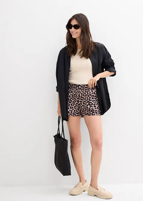 Shorts med resårmidja, bonprix