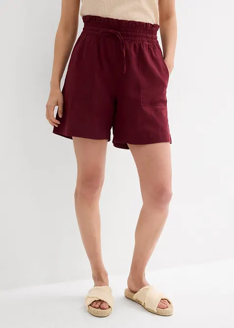 Shorts i linnemix, bonprix