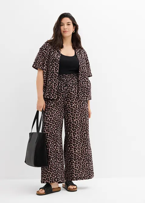 Palazzobyxa i muslin, bonprix