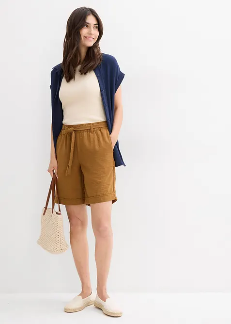 Paperbag-bermudas, bonprix