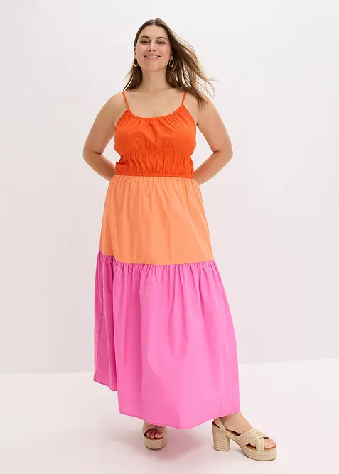 Bomullskl&auml;nning med smala axelband, bonprix