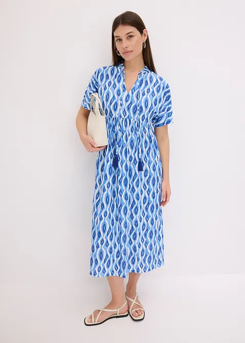 Mönstrad tunikaklänning, bonprix