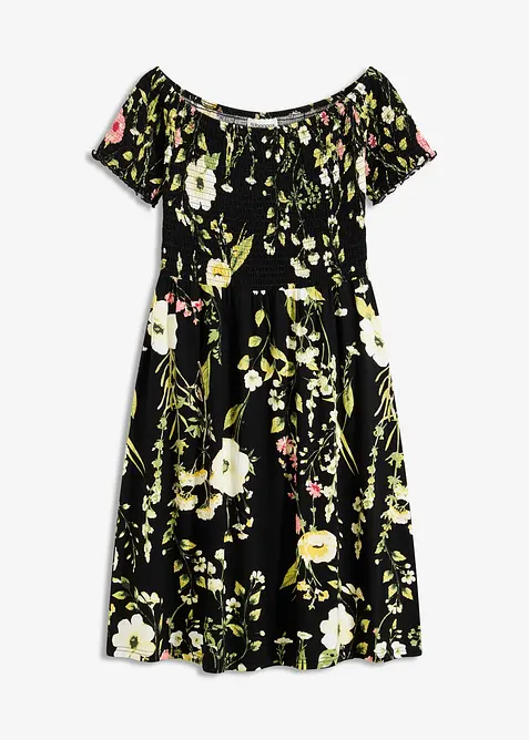 Singoallaklänning av mjuk viskosmix, bonprix