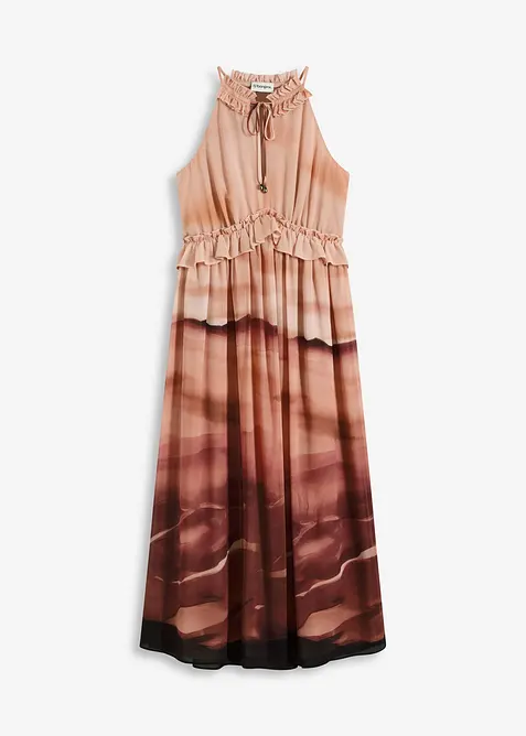 Chiffongklänning, bonprix