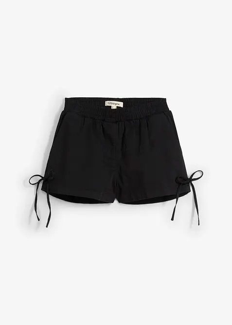 Dra på-shorts i stretchig bomullsmix, bonprix