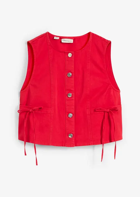 Twillväst i stretchig bomullsmix, bonprix