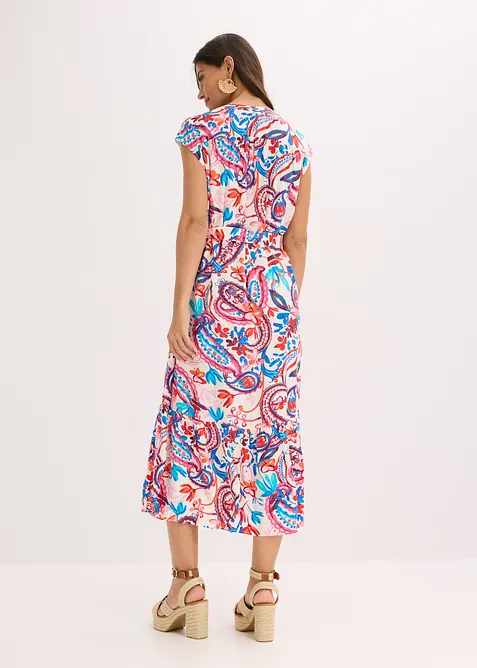 Skjortklänning med mjukt fall, bonprix