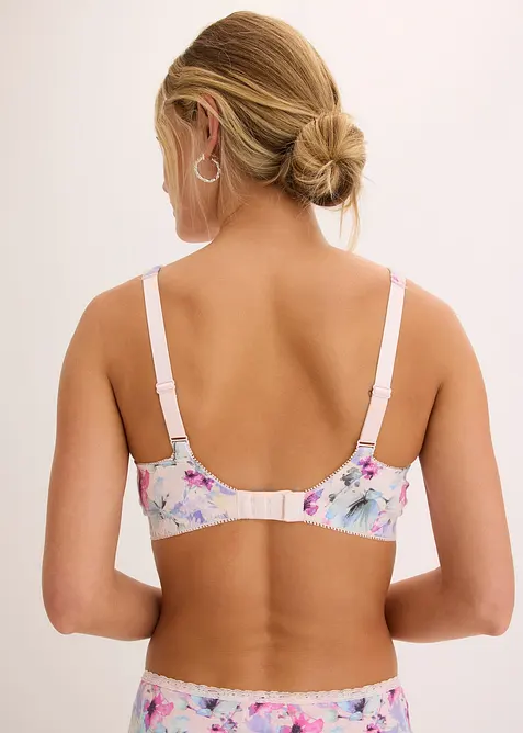 BH utan bygel, med mjuk ekologisk bomull (3-pack), bonprix