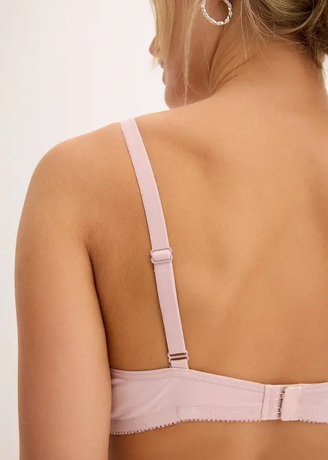 BH med bygel och mjuk bomull (2-pack), bonprix