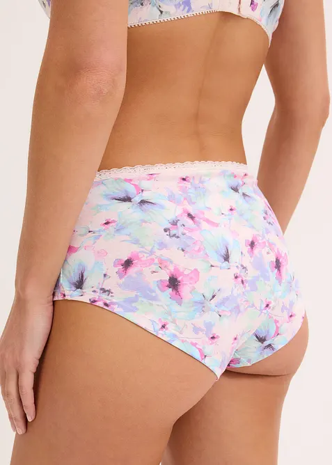 Maxihipstertrosa (4-pack) med ekologisk bomull, bonprix