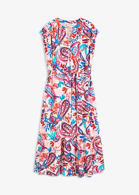 Skjortklänning med mjukt fall, bonprix