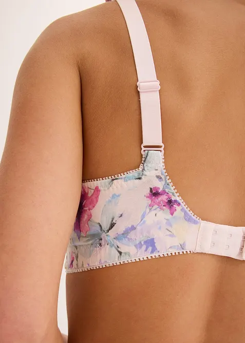 BH utan bygel, med mjuk ekologisk bomull (3-pack), bonprix