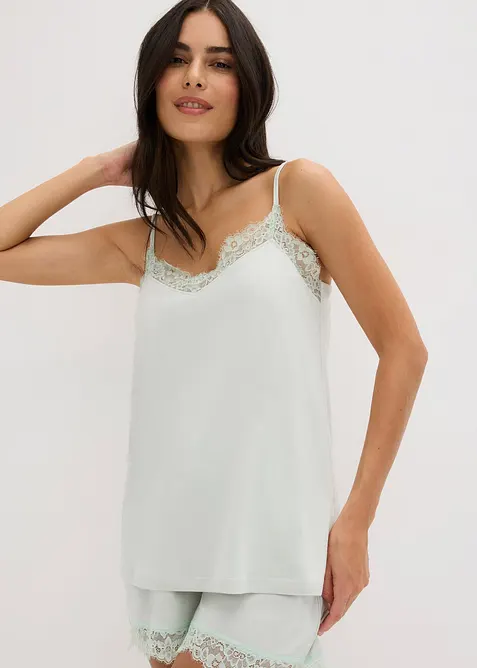 Nattlinne av mjuk viskosmix, bonprix